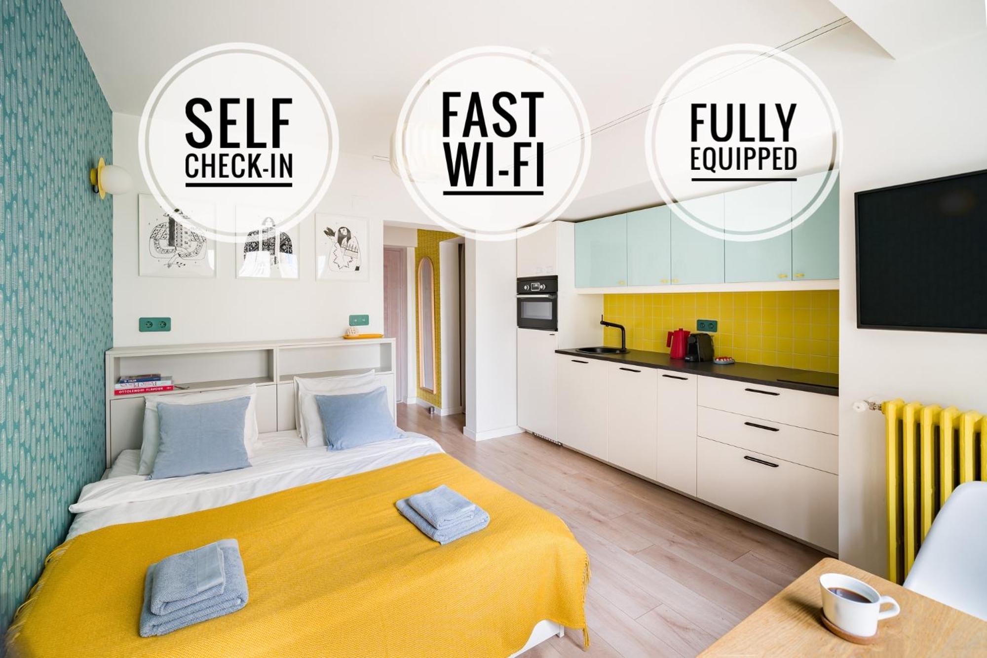 Victoriei Old Town Studio - Self Check-In بوخارست المظهر الخارجي الصورة